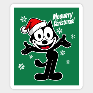 FELIX MEOWRRY CHRISTMAS Magnet